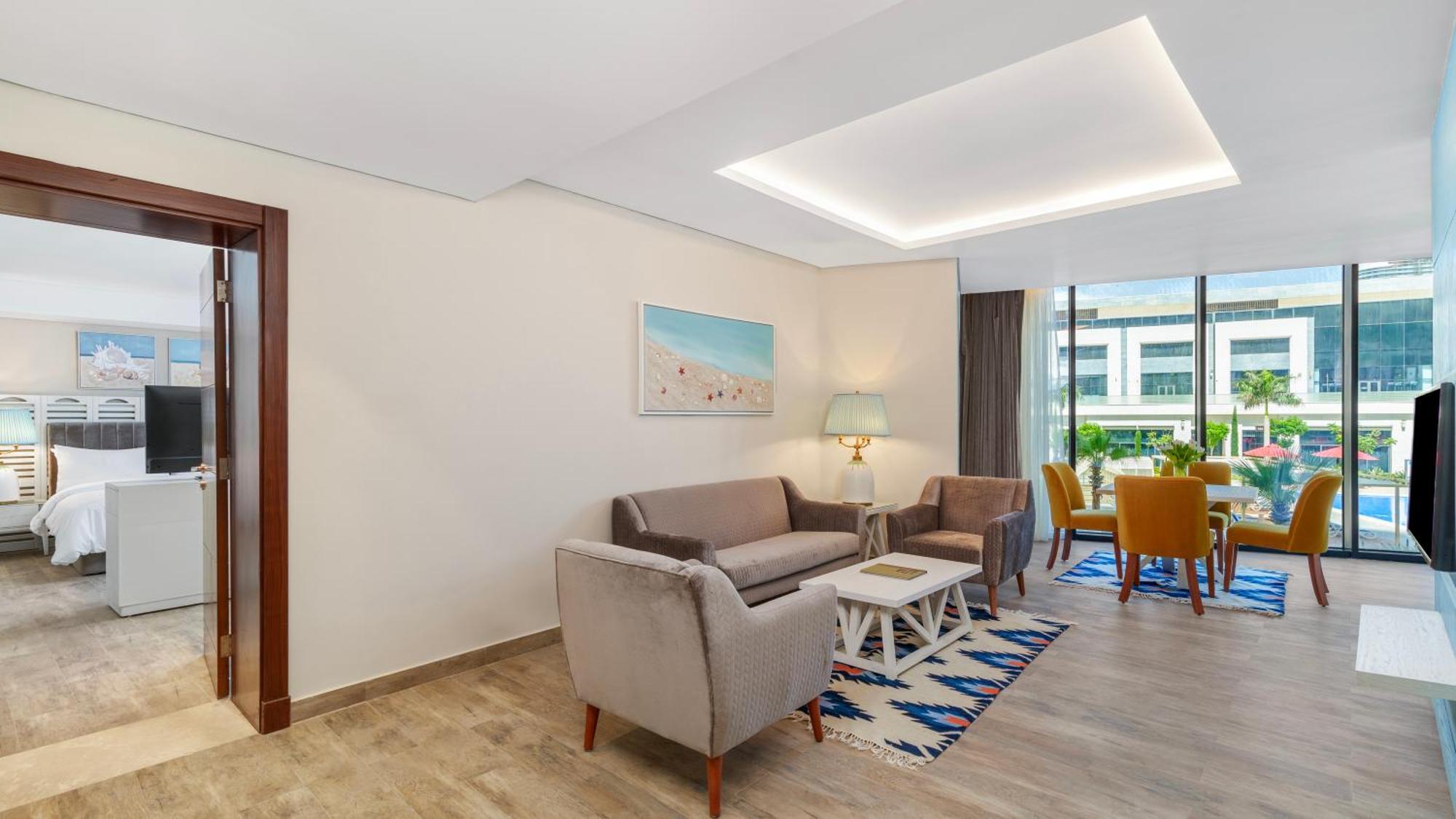Hotel Regal Heights El-Alamein Zimmer foto Living room