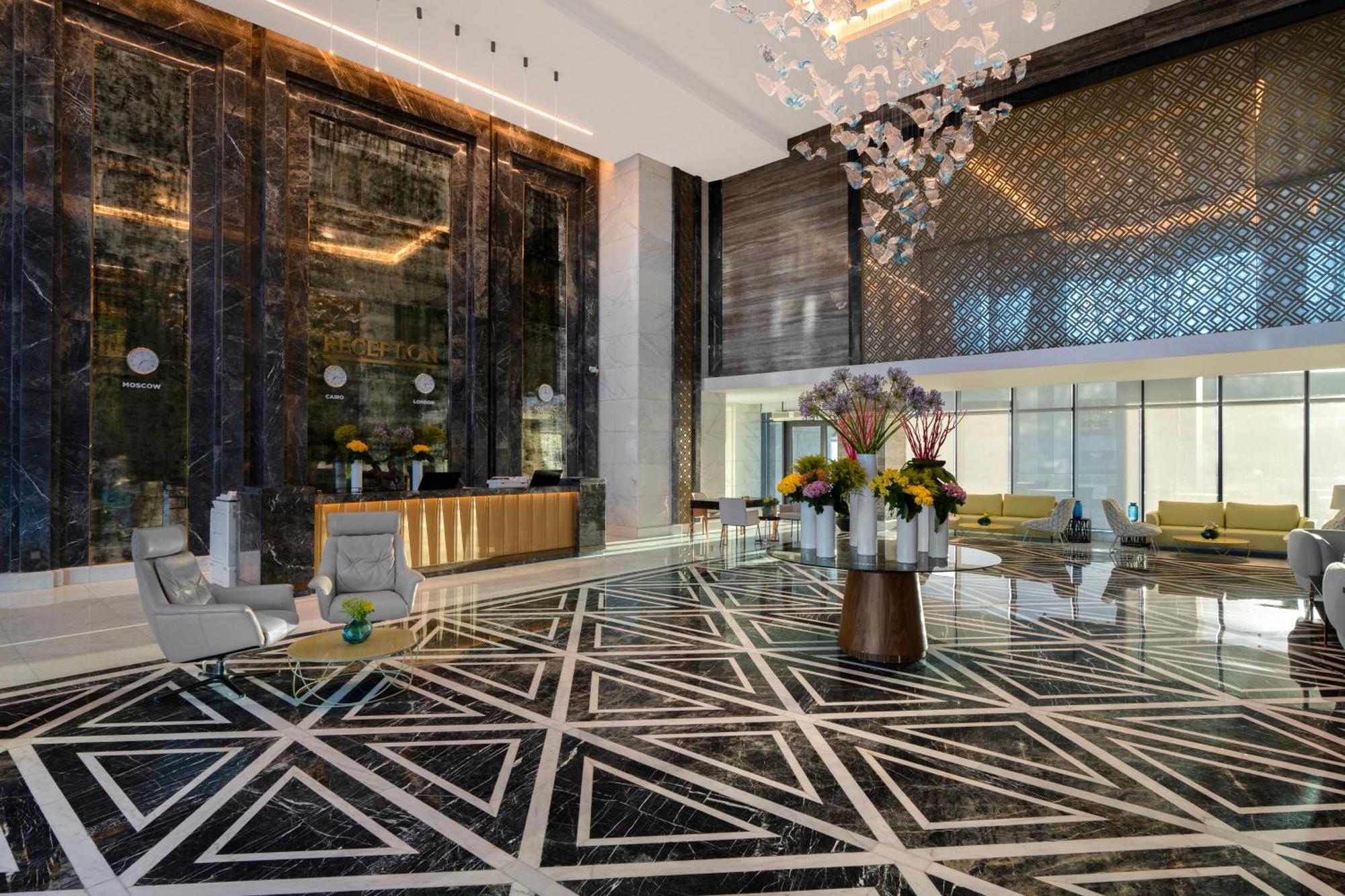 Hotel Regal Heights El-Alamein Exterior foto Lobby
