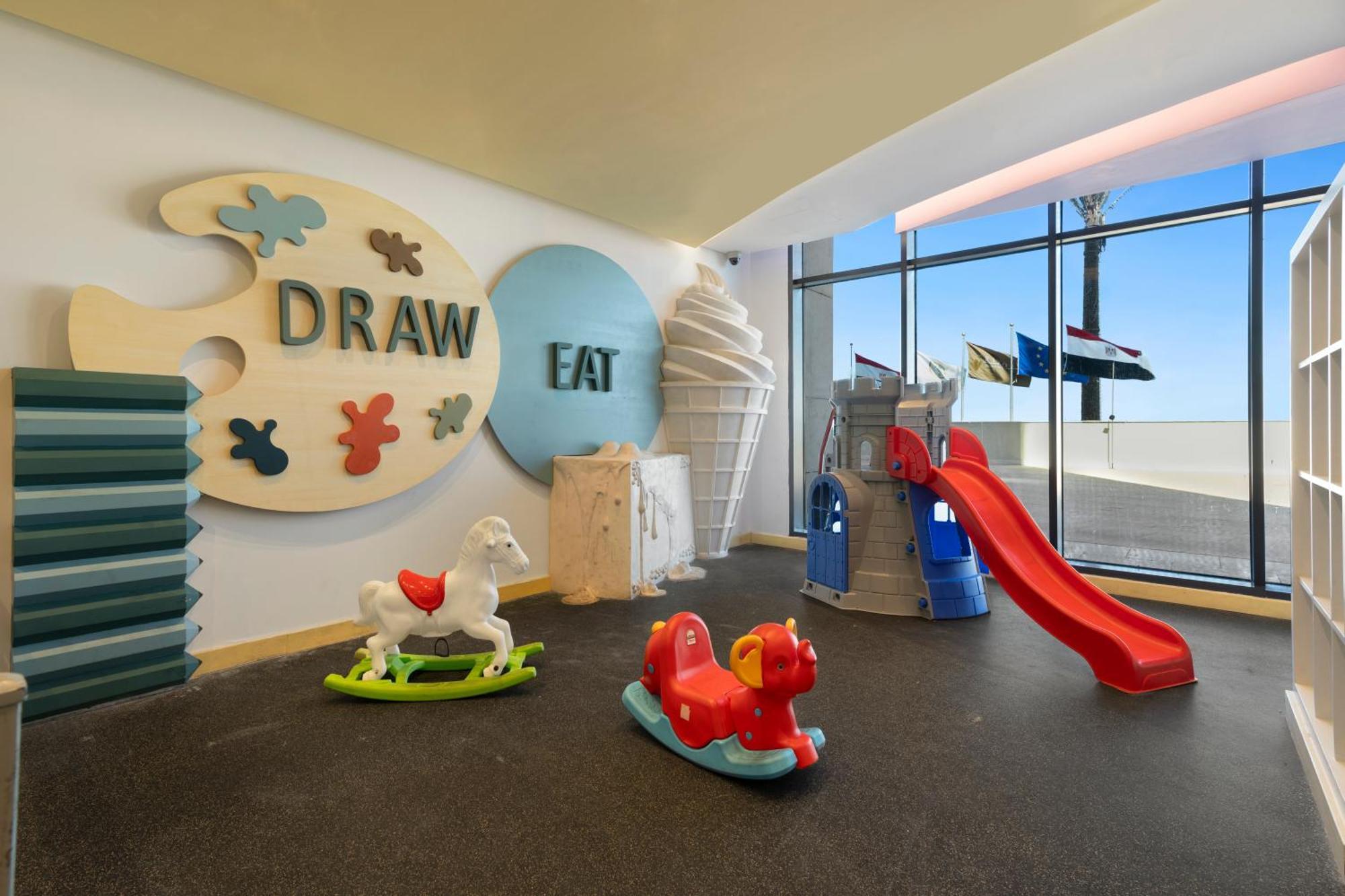 Hotel Regal Heights El-Alamein Exterior foto Children's area