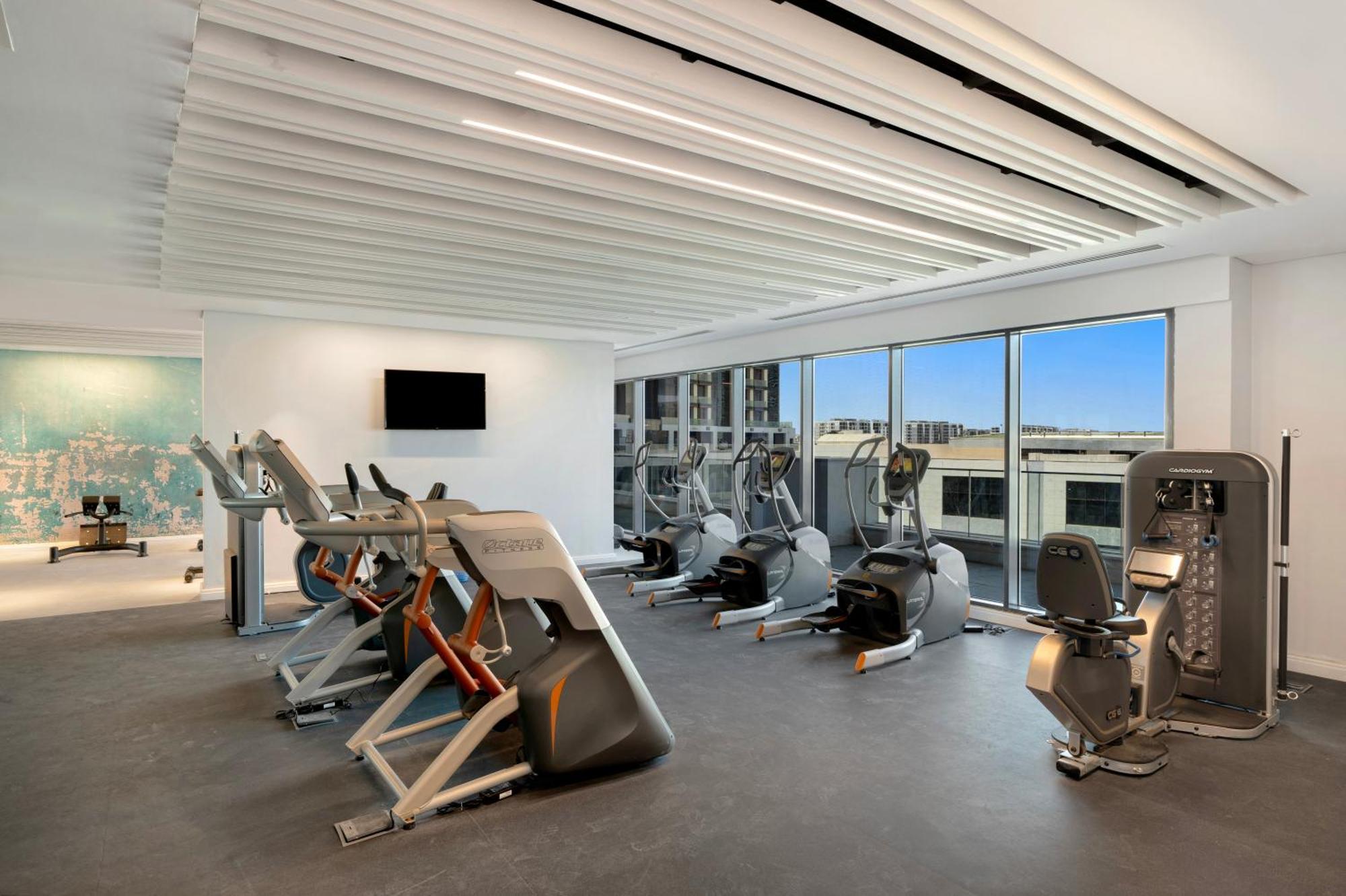 Hotel Regal Heights El-Alamein Exterior foto The gym at the hotel
